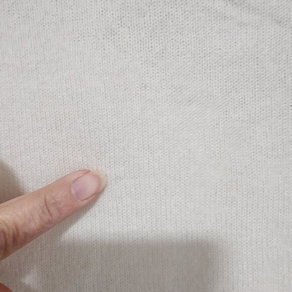 Women's Isaac Mizrahi For Target Pullover Sweater V-Neck 100% Cashmere Size M - Picture 13 of 14